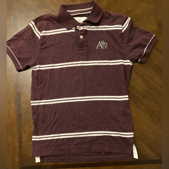 Men’s Size Small Aeropostale Maroon Polo - Picture 14 of 14